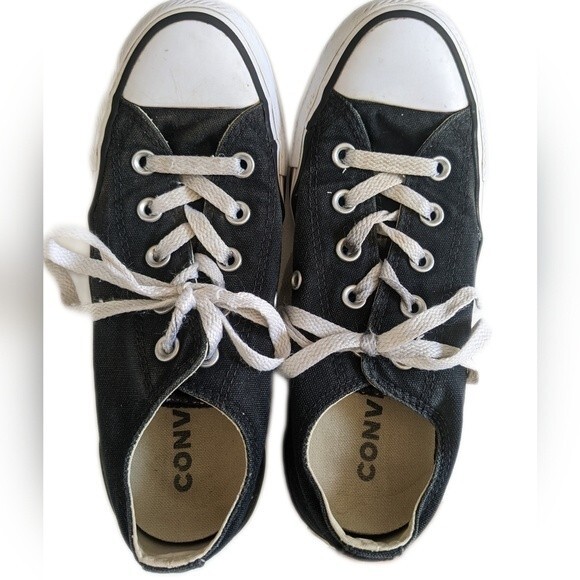 Converse All-Stars Chuck Taylor double up black/purple sneakers - 6 - Picture 4 of 6